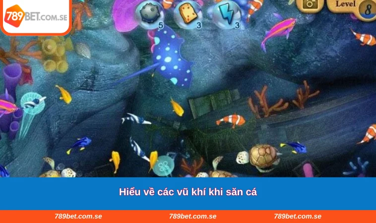 Hiểu về các vũ khí khi săn cá