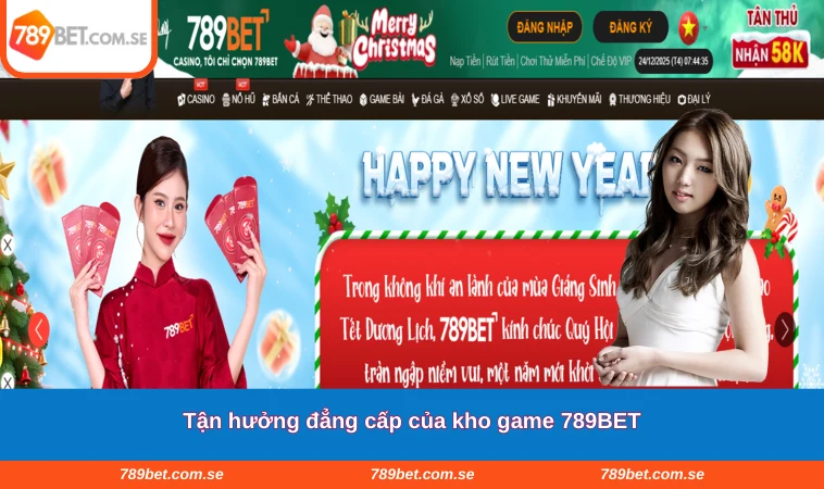 Tận hưởng đẳng cấp của kho game 789BET