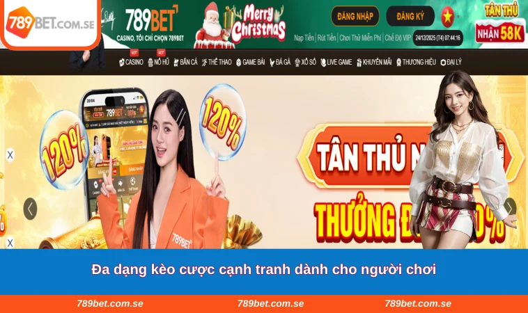 Đa dạng kèo cược cạnh tranh dành cho người chơi